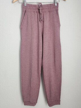LULULEMON At My Leisure Joggers Sweats Heathered Active Pants 2